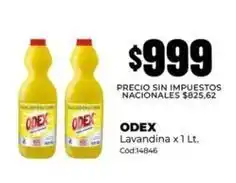 Diarco Odex - lavandina x 1 lt. cód:14846 oferta