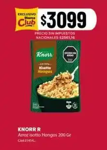 Diarco Knorr - arroz risotto hongos oferta