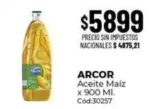 Diarco Arcor - aceite maíz x 900 ml. cód:30257 oferta