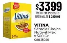Diarco Sémola clásica nutrivit max x 500 gr. cód:25088 oferta