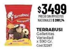 Diarco Terrabusi - galletitas variedad cód:32287 oferta