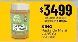 Diarco King - pasta de maní x 485 gr. cód:53198 oferta