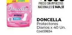 Diarco Doncella - protectores diarios x 40 un. cód:59834 oferta