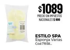 Diarco Estilo spa - esponja varias cód:71938 oferta