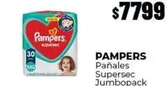 Diarco Pampers - pañales supersec jumbopack oferta