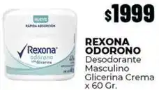 Diarco Rexona - desodorante masculino glicerina crema oferta