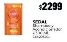 Diarco Sedal - shampoo y acondicionador cód:20540 oferta