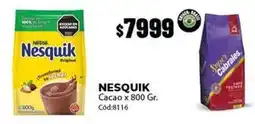 Diarco Nesquik - cacao x 800 gr. cód:8116 oferta