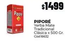 Diarco Pipore - yerba mate tradicional clásica x 500 gr. cód:18632 oferta