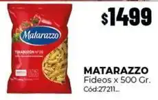 Diarco Matarazzo - fideos tirabuzón n°26 oferta