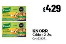 Diarco Knorr - caldo x 2 un oferta
