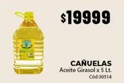 Diarco Cañuelas - aceite girasol x 5 lt. cód:30514 oferta
