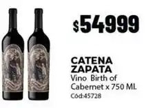 Diarco Vino birth of cabernet x 750 ml. cód:45728 oferta