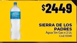 Diarco Sierra de los padres - agua sin gas x 2 lt. c ext{ó}d:10340 oferta