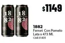 Diarco 1882 - fernet con pomelo lata x 473 ml. cód:31435 oferta