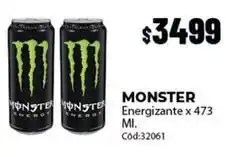 Diarco Monster - energizante x 473 ml oferta