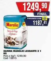 Maxiconsumo Marolio - harina marolio leudante x 1 kg cod: 19015 oferta