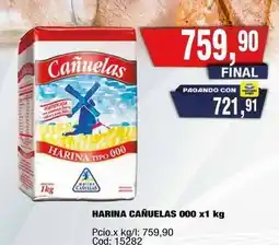 Maxiconsumo Cañuelas - harina cañuelas 000 x1 kg oferta