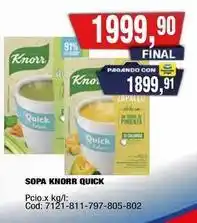 Maxiconsumo Knorr - sopa knorr quick oferta