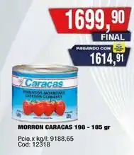 Maxiconsumo Caracas - morron caracas 198 - 185 gr oferta
