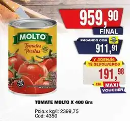 Maxiconsumo Molto - tomate x 400 grs oferta