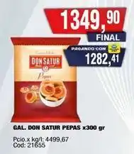 Maxiconsumo Don satur - gal. don satur pepas x300 gr oferta