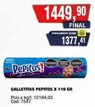 Maxiconsumo Cadbury - galletitas pepitos oferta
