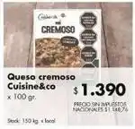 Disco Queso cremoso oferta