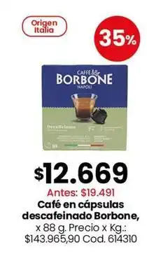 Coto Origen - café en cápsulas descafeinado oferta