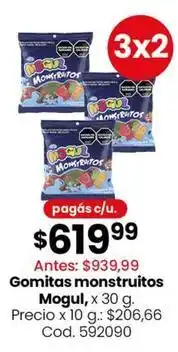 Coto Mogul - gomitas monstruitos oferta