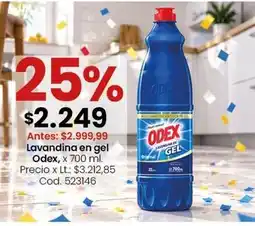Coto Odex - lavandina en gel odex, x 700 ml oferta