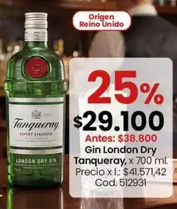 Coto Origen - gin london dry x 700 ml. cod. 512931 oferta