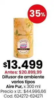 Coto Aire pur - difusor de ambiente varios tipos oferta