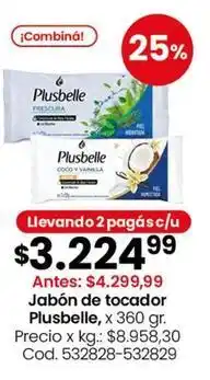 Coto Plusbelle - jabón de tocador oferta