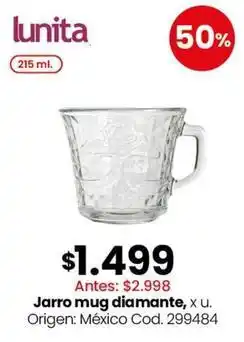 Coto Origen - jarro mug diamante oferta