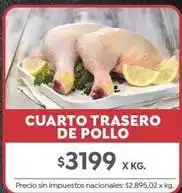 Jumbo Cuarto trasero de pollo oferta
