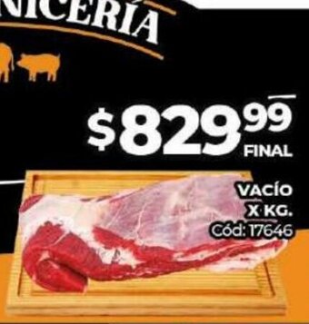 Diarco Vacío x kg oferta