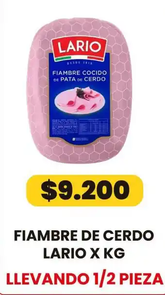Lario fiambre de cerdo