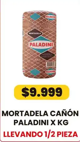 Autoservicio Capo Paladini mortadela cañón oferta