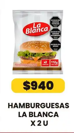 Autoservicio Capo La blanca hamburguesas oferta