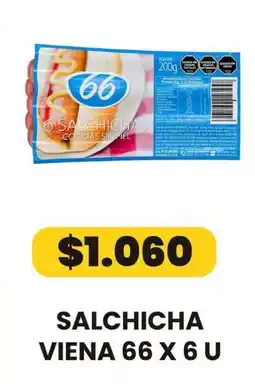 Autoservicio Capo 66 salchicha viena oferta