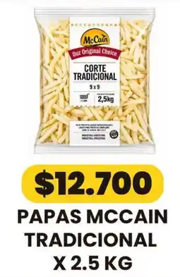 Autoservicio Capo McCain papas tradicional oferta