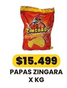 Autoservicio Capo Zingaras papas oferta