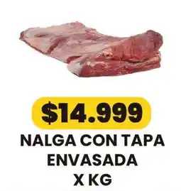 Autoservicio Capo Nalga con tapa envasada oferta