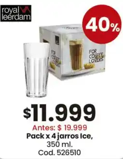 Coto Royal leerdam jarros ice oferta