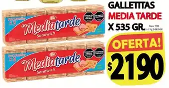 Lia galletitas mediatarde sandwich
