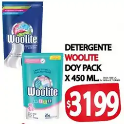 Supermercados Becerra Woolite detergente oferta