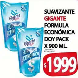 Supermercados Becerra Gigante suavizante formula economica oferta