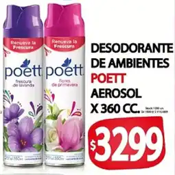 Supermercados Becerra Poett desodorante de ambientes oferta