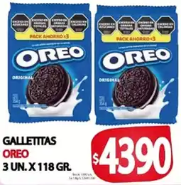 Supermercados Becerra Oreo galletitas oferta
